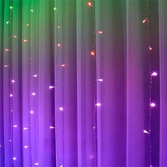 Гірлянда-штора Різнокольоровий XPRO 2х2 м, 192 LED (23456793801_306) | Зображення 3