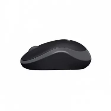 Беспроводная оптическая эргономичная мышь Logitech M185 черная (00000018378) | Зображення 4
