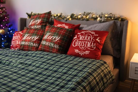 Плед Ardesto Fleece, 160х200 см, клітинка зелена (ART0702PB) | Зображення 2