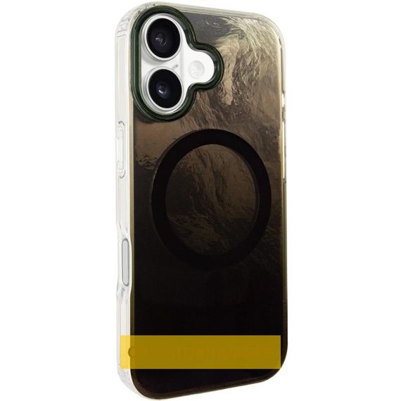 Чохол TPU Shiny Mountain (MagFit) для Apple iPhone 17 (6.3") Black