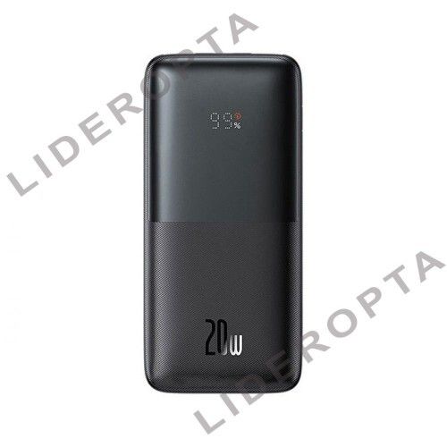 Універсальна мобільна батарея Baseus PPBD040101 Display Fast Charge Power Bank 10000mAh 20W (32373-01_1045) | Зображення 1