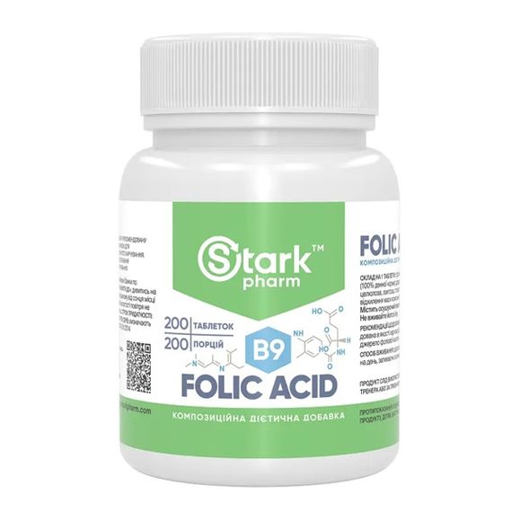Фолиевая кислота Stark Pharm Folic Acid 200 Tabs