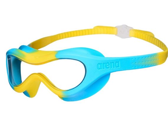 Окуляри-маска для плавання Arena SPIDER KIDS MASK блакитний, жовтий OSFM ‎3468336662465