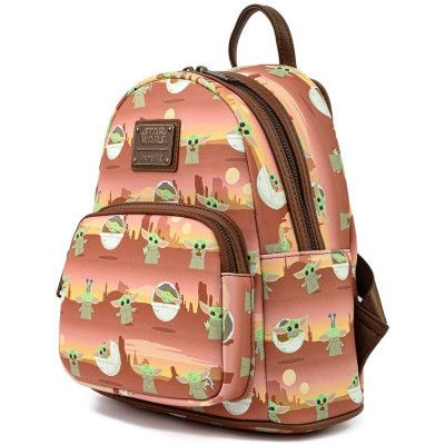 Рюкзак школьный Loungefly Star Wars The Mandalorian - The Child Baby Yoda Mini Backpack (STBK0201) | Зображення 2