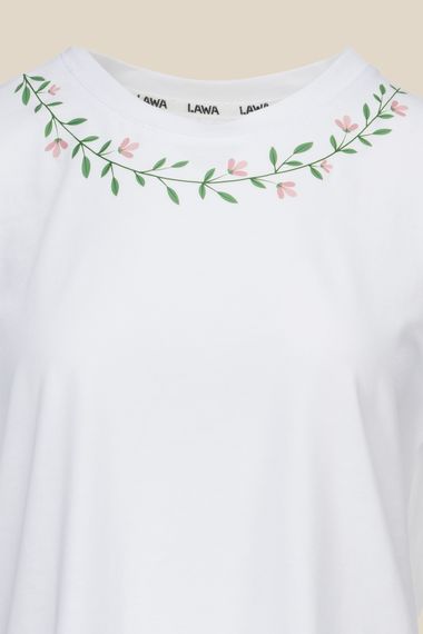 Футболка жіноча LAWA P-WB02348 2XL Білий (2000990491565) | Зображення 1