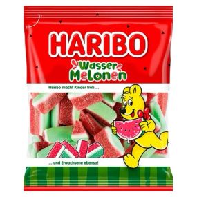 Конфеты желейные Haribo Wasser Melonen (арбуз) 160г Германия
