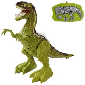 Динозавр интерактивный радиоуправляемый  аккумуляторный NY 057 A1 Зеленый