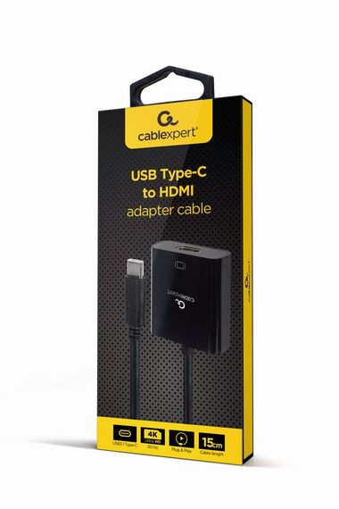 Адаптер-перехідник USB Type-C на HDMI Cablexpert A-CM-HDMIF-03 | Зображення 1