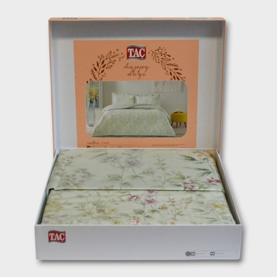 Постельное белье TAC Satin 200×220 см Cassie | Зображення 2