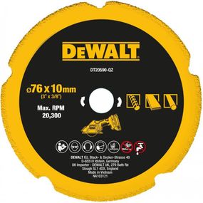 Диск алмазний 76*10мм DeWALT DT20590