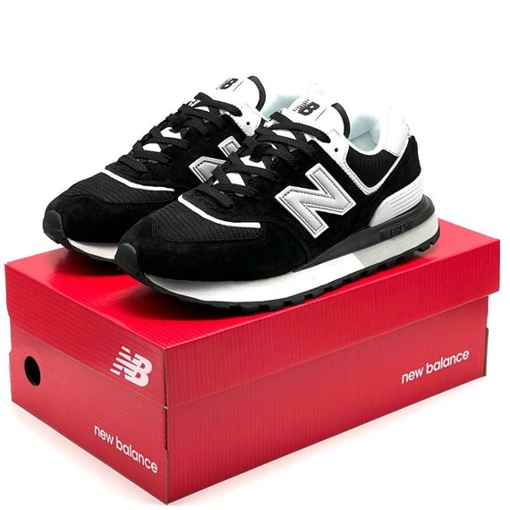 Кросівки демісезонні New Balance колір чорний/білий | Зображення 5