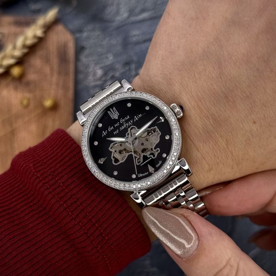 Годинник наручний Awarder 047 Silver-Black | Зображення 6
