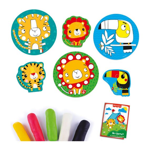 Набір для творчості Fisher Price "Казковий зоопарк" VT4502-03 з екотістом | Зображення 2