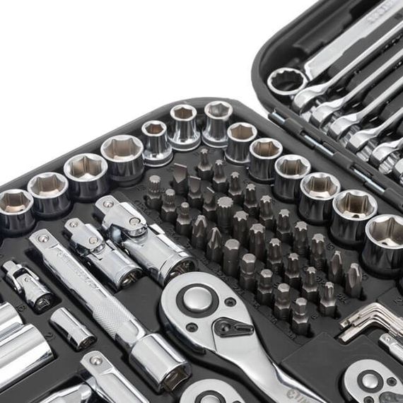 Набір інструментів 219 од., STORM, 1/2", 3/8", 1/4 ", Cr-V INTERTOOL ET-8219 | Зображення 7