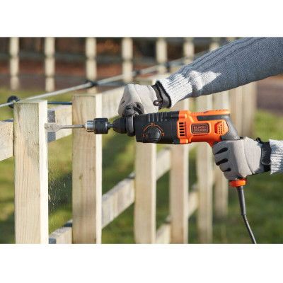 Перфоратор Black&amp;Decker SDS-Plus, 650 Вт, 1.6 Дж, 3 режима, кейс, 3.57 кг (BEHS01) | Зображення 2