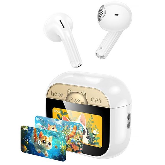 Беспроводные TWS наушники Hoco EW89 Kissa White