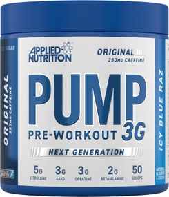 Передтренувальний комплекс Applied Nutrition Pump 3G 375 g (ICY Blue Raz)