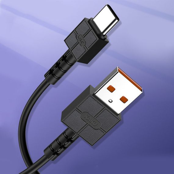 USB кабель Kaku KSC-293 USB - Type-C 1m - Black | Зображення 1