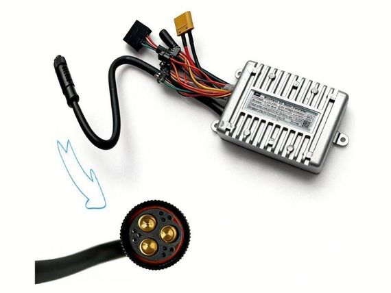 Контролер двигуна GT2000 48V 40A для електровелосипеда / електромотоцикла Brushless Motor Controller | Зображення 4