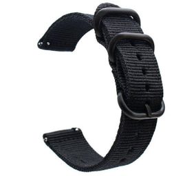 Нейлоновий ремінець Primo Traveller для годинника Xiaomi Huami Amazfit SportWatch 2 / Amazfit Stratos - Black