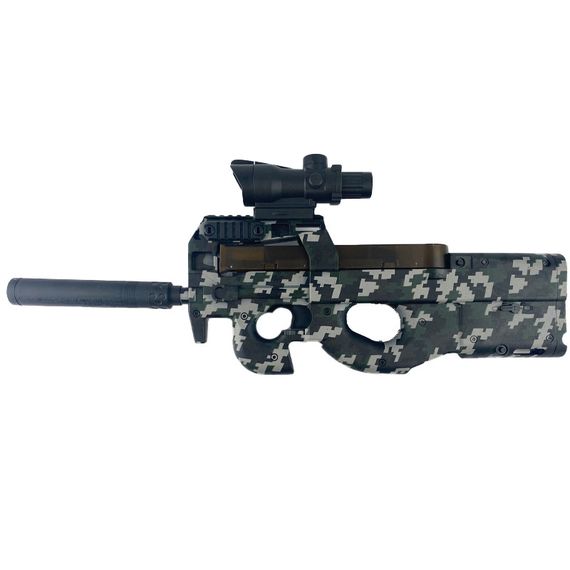 Автомат на гидрогелевых шариках (орбизах) P90 Tactical Edition Camouflage