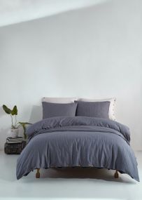 Постільна білизна Limasso Ranforse 200 х 220 см Paradiso Natural Grey