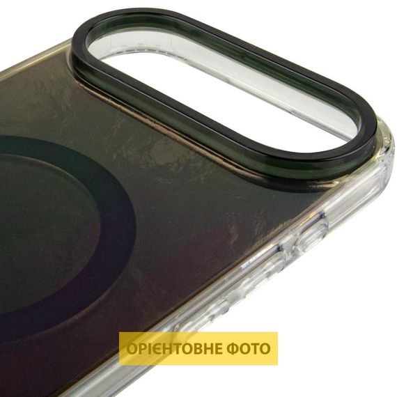 Чехол TPU Shiny Mountain (MagFit) для Apple iPhone 17 Air (6.5") Black | Зображення 3