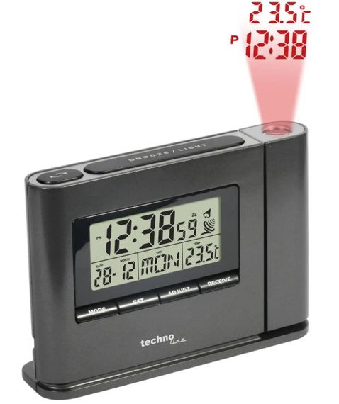 Годинник проекційний Technoline WT519 Anthracite (WT519) | Зображення 2