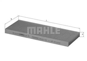 Фільтр салону VW PASSAT, AUDI A4, MAHLE/KNECHT (LA45)