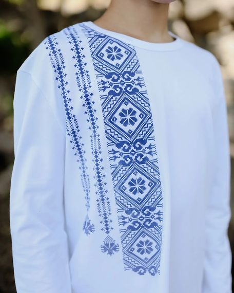 Джемпер для хлопчика Носи своє 116 Білий (p-14850-169168) | Зображення 8