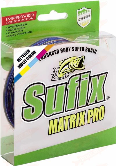 Шнур MATRIX PRO 250M, 0.12MM/8.1KG/PE0.6/18LB/MULTI (DS1CB0148uDC2P)