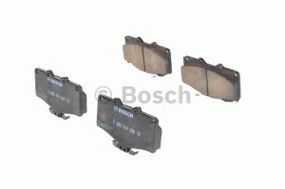 Колодка гальм. диск. TOYOTA HILUX передн. (вир-во Bosch) BOSCH 0986424268 на VW TARO