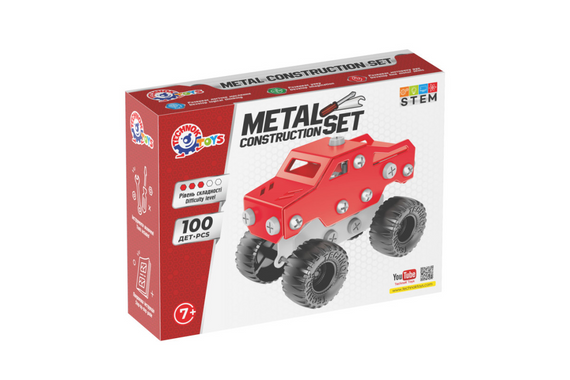 Іграшка Конструктор металевий ТехноК 1317 Різнокольоровий shop (4823037611317) | Зображення 1