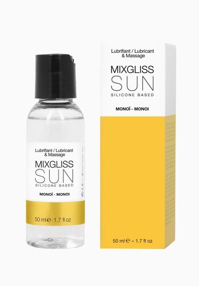 Лубрикант на силиконовой основе MixGliss SUN MONOI (50 мл) с ароматом масла Манои sexstyle