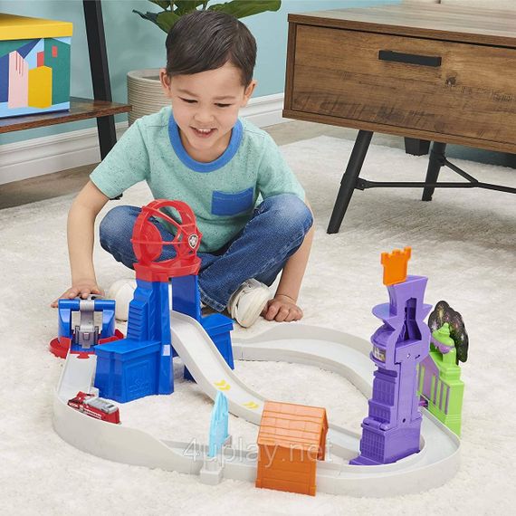 Щенячий патруль у кіно База рятувальників Трек Spin Master Paw Patrol Total City Rescue Playset із Маршалом Оригінал | Зображення 6