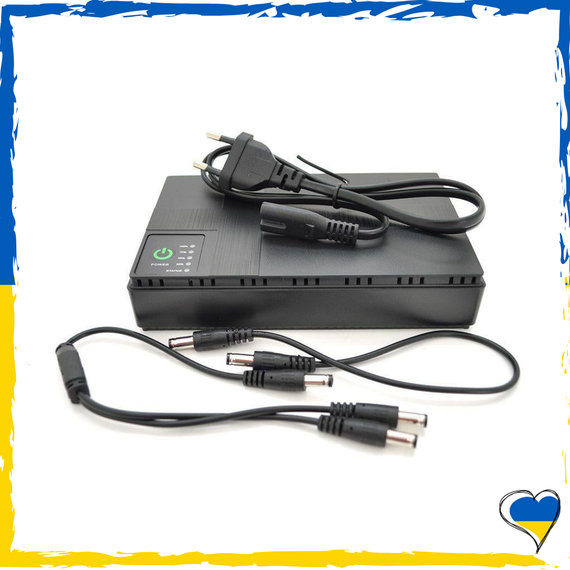 Бесперебойник для роутера Wi-Fi камеры домофона 10400mah 18w источник бесперебойного питания