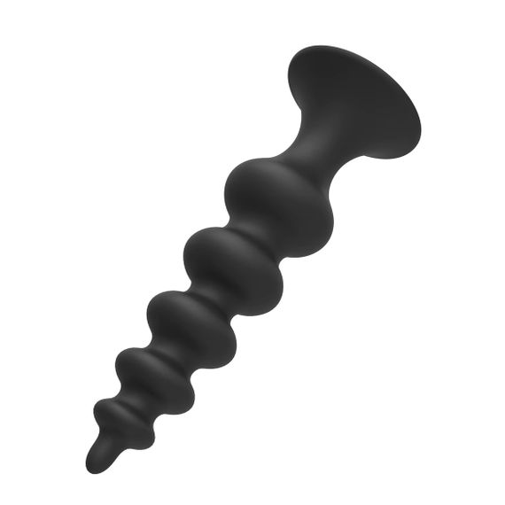 Силіконова анальна пробка-ялинка WeLove з присоскою 11.5 см | Зображення 4