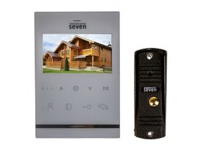 Комплект видеодомофона SEVEN DP-7542 white