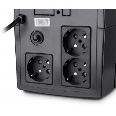 Пристрій безперебійного живлення Vinga LCD 1200VA plastic case (VPC-1200P) (VPC-1200P) | Зображення 4