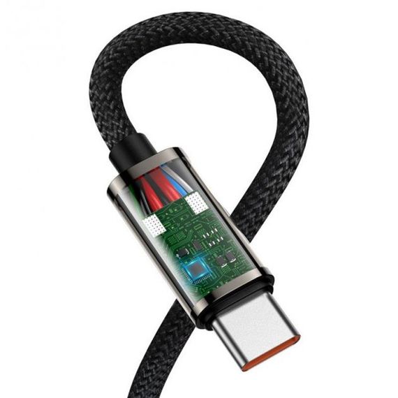 Дата кабель Baseus Legend Series Elbow Type-C to Type-C 100W (2m) (CATCS-A01) | Зображення 2