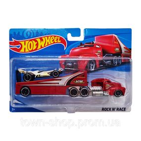 Детский игровой набор машинок T-H708-1(White) с трейлером