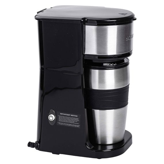 Електрична кавоварка 420 мл з потужністю 650 Вт Sokany SK-04028 (47835-SK-04028_487) | Зображення 5