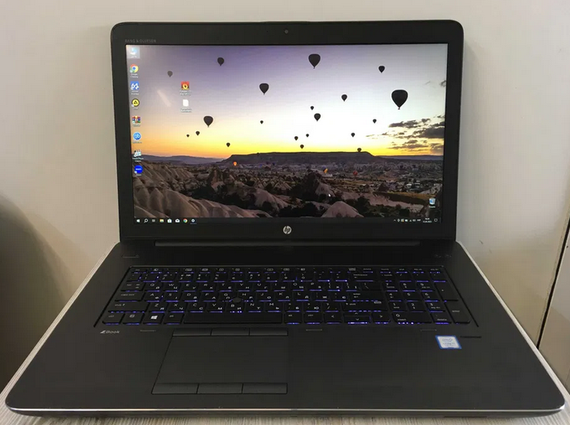 Ноутбук HP ZBook 17 G4 |17.3 FHD,IPS/i7-7700HQ/32GB/Quadro P3000 6GB/1 TB SSD Б/В