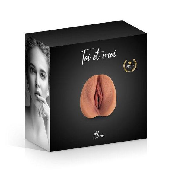 Ультрареалистичный мастурбатор-вагина Toi et moi – Clara, очень узкий Sex Aura | Зображення 3