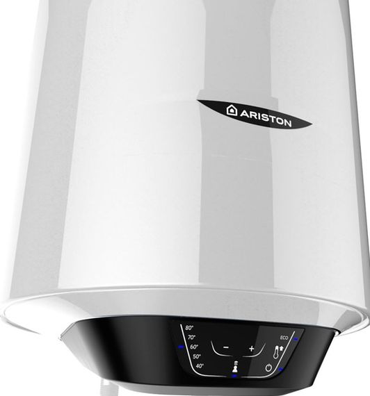 Водонагрівач Ariston PRO1 ECO 50 V 1,8K PL DRY 50 л, 1,8 кВт, "сухий" ТЕН, вертикальний, циліндричний, білий (3201854) | Зображення 1