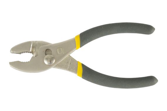 Пассатижи шлицевое соединение обрезиненные 150мм СИЛА