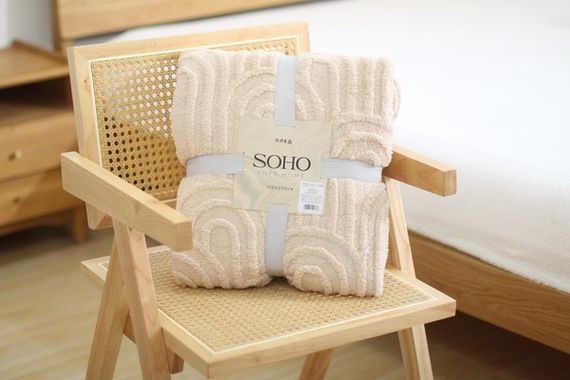 Плед Soho 150х200 см Rainbow Cream