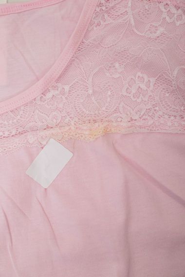 Пижама женская с принтом  -уценка, цвет розовый, 243R1602-010-U-26 | Зображення 6