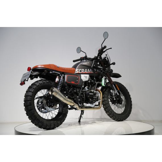 Мотоцикл Scrambler FT300-F6P Forte Черный | Зображення 7