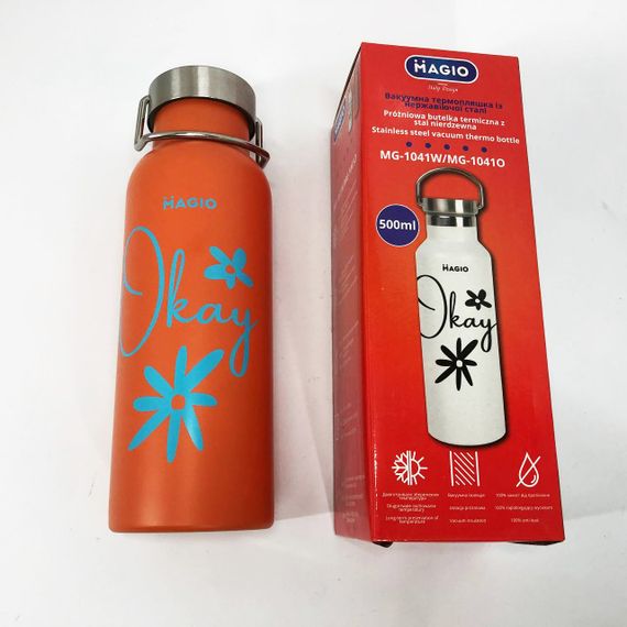 Термочашки для горячих напитков Magio, Баночка-термос, Самый хороший термос, Путешественнический термос PU-67 | Зображення 3